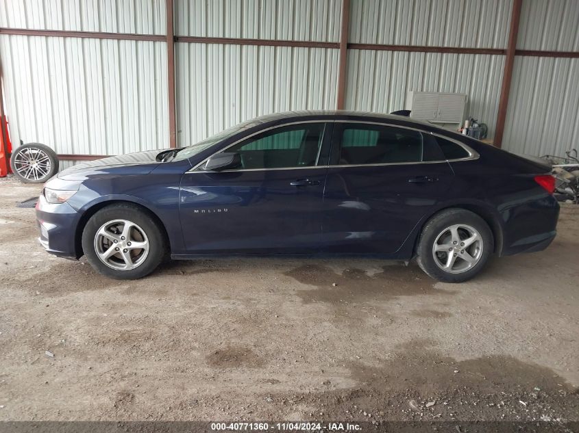 2016 Chevrolet Malibu Ls VIN: 1G1ZB5STXGF275820 Lot: 40771360