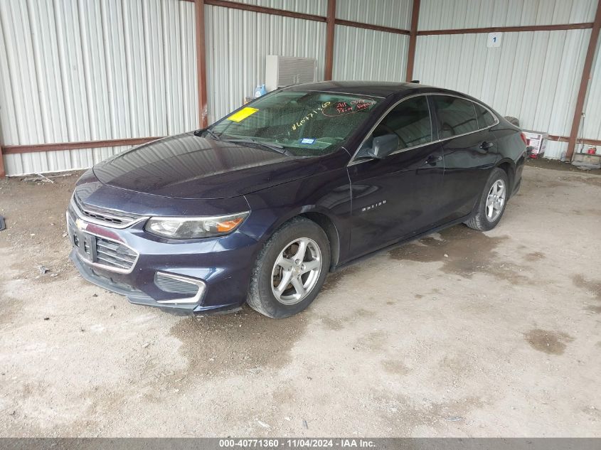 VIN 1G1ZB5STXGF275820 2016 Chevrolet Malibu, LS no.2