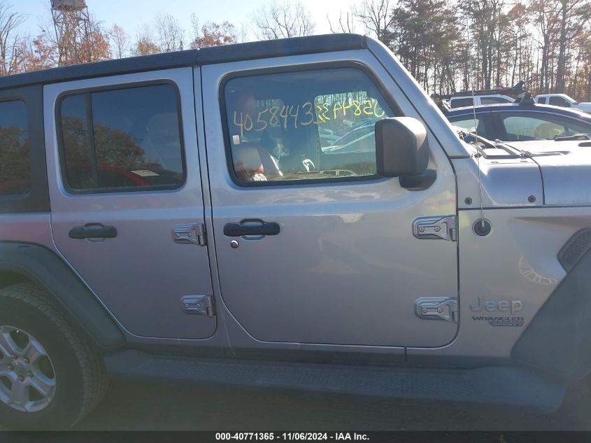 2020 JEEP WRANGLER UNLIMITED SPORT S 4X4 - 1C4HJXDN7LW156973