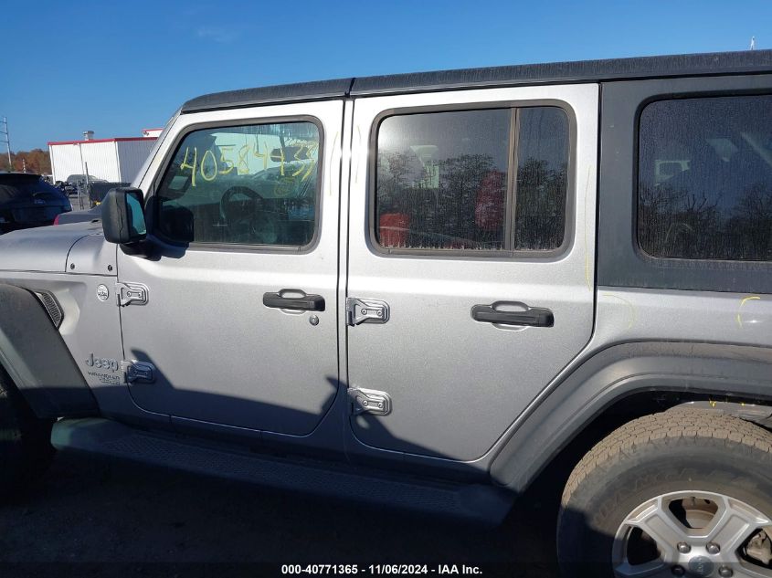 2020 JEEP WRANGLER UNLIMITED SPORT S 4X4 - 1C4HJXDN7LW156973