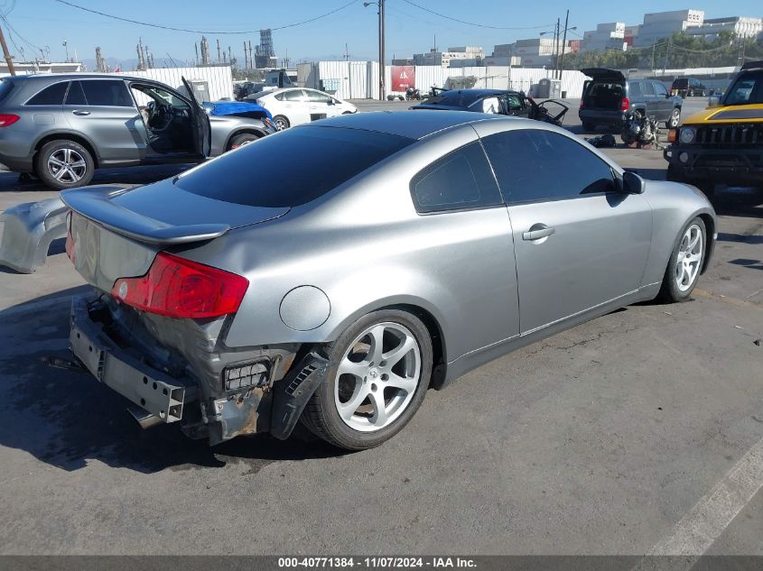 2004 Infiniti G35 VIN: JNKCV54E44M303149 Lot: 40771384