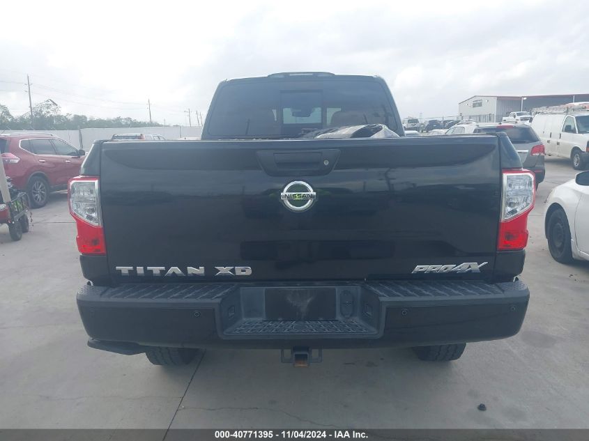 2017 Nissan Titan Xd Pro-4X Gas VIN: 1N6AA1F48HN526471 Lot: 40771395