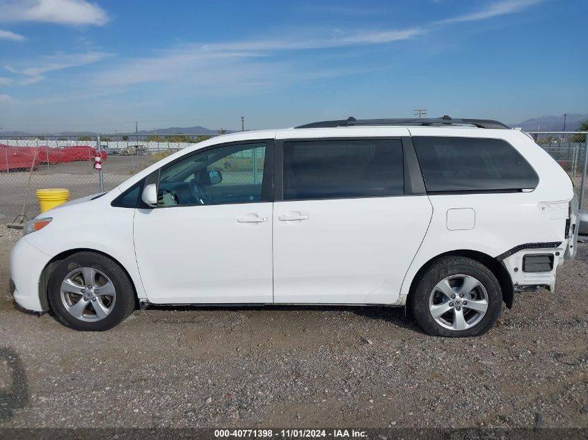 2015 Toyota Sienna Le 8 Passenger VIN: 5TDKK3DC1FS546384 Lot: 40771398