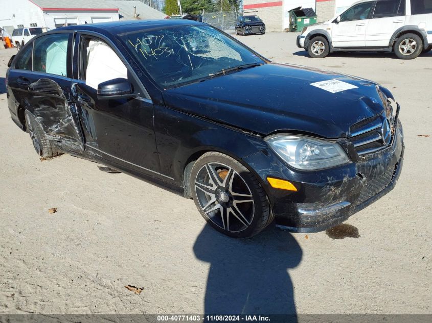 VIN WDDGF8AB9EA912211 2014 Mercedes-Benz C 300, C 3... no.1