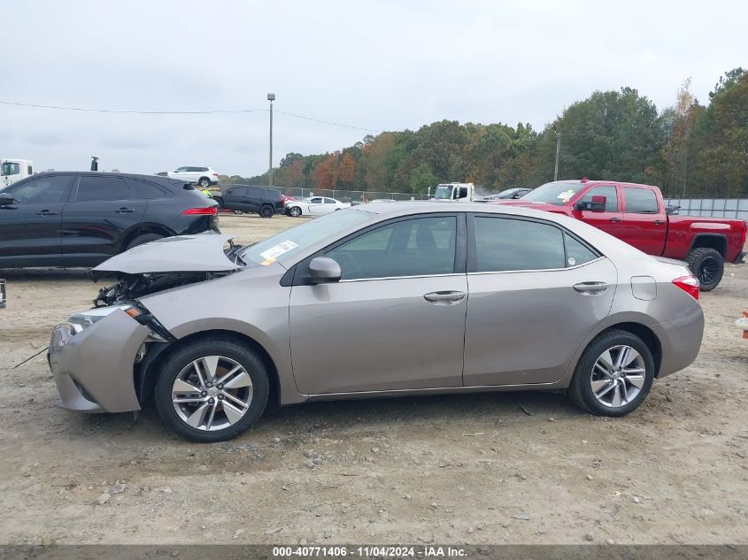 2014 Toyota Corolla Eco/Eco Plus/Eco Premium VIN: 5YFBPRHE9EP165258 Lot: 40771406