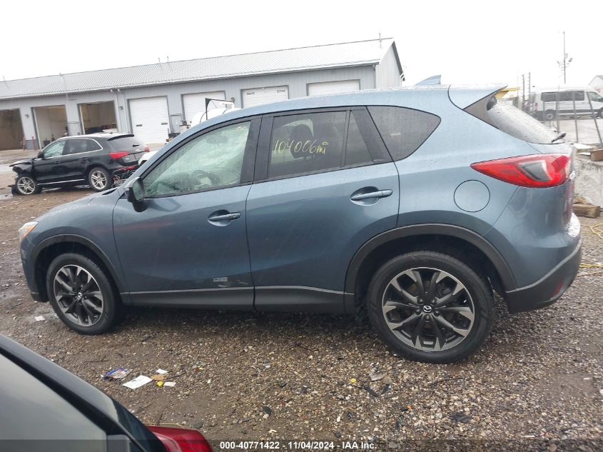 2016 Mazda Cx-5 Grand Touring VIN: JM3KE2DY9G0737348 Lot: 40771422