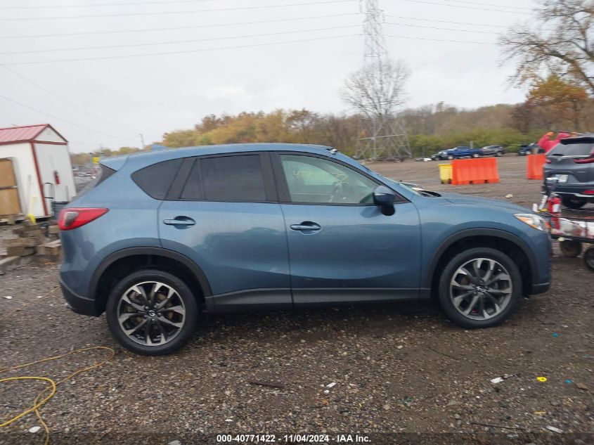 2016 Mazda Cx-5 Grand Touring VIN: JM3KE2DY9G0737348 Lot: 40771422