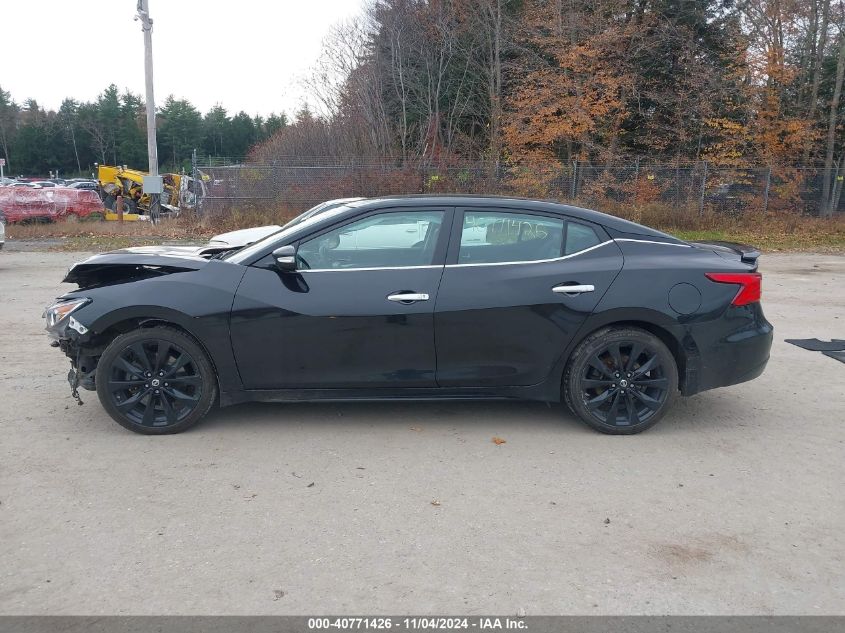 2017 Nissan Maxima 3.5 Sr VIN: 1N4AA6AP3HC421484 Lot: 40771426