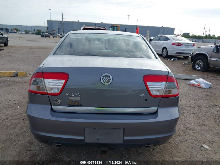 2006 Mercury Milan V6 Premier VIN: 3MEFM08186R623207 Lot: 40771434