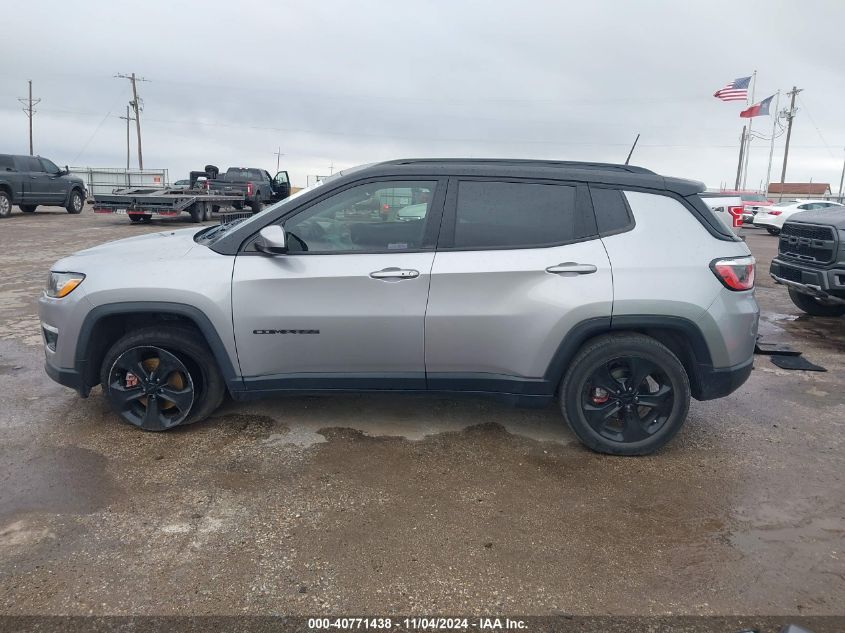 2019 Jeep Compass Altitude Fwd VIN: 3C4NJCBB5KT612929 Lot: 40771438