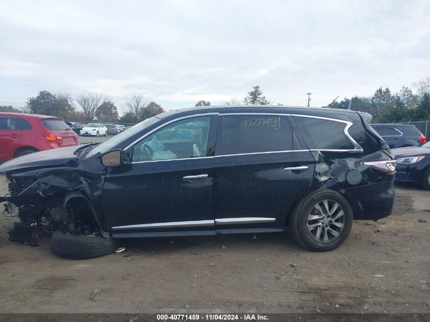 2013 Infiniti Jx35 VIN: 5N1AL0MN6DC341047 Lot: 40771459