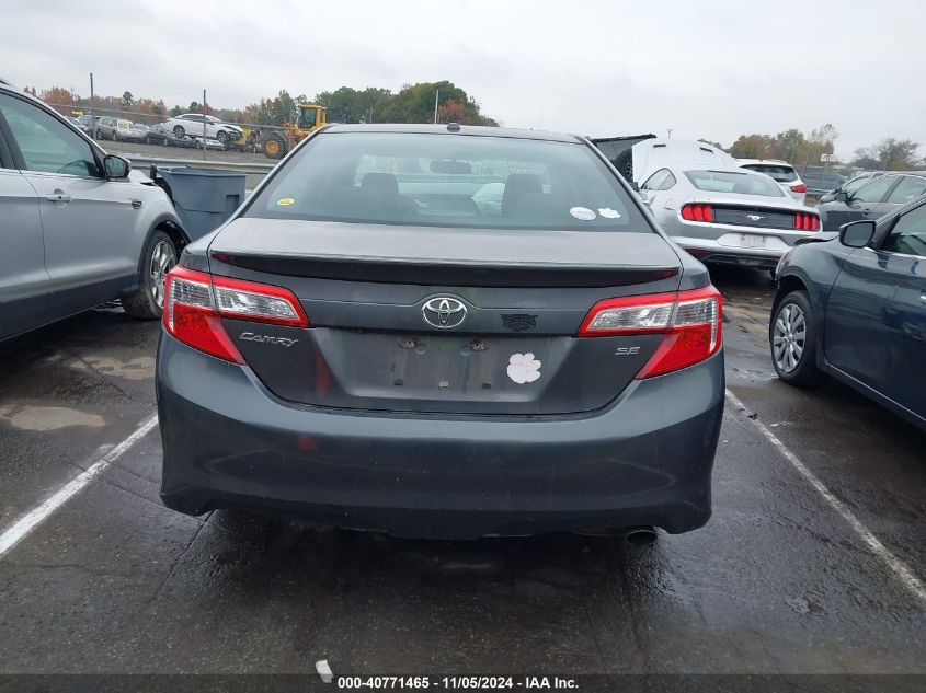 2012 Toyota Camry Se VIN: 4T1BF1FK4CU114999 Lot: 40771465