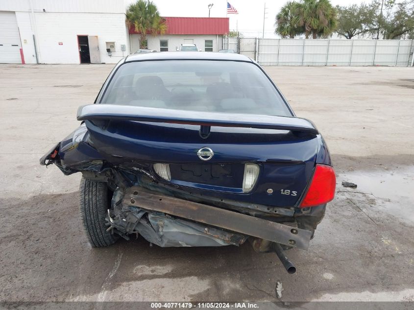 2005 Nissan Sentra 1.8S VIN: 3N1CB51D05L578036 Lot: 40771479