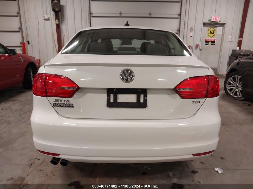 2014 Volkswagen Jetta 2.0L Tdi VIN: 3VWLL7AJ2EM433888 Lot: 40771482