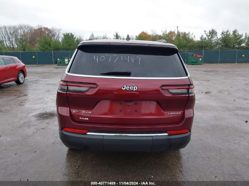 2021 Jeep Grand Cherokee L Limited 4X4 VIN: 1C4RJKBG0M8137053 Lot: 40771489