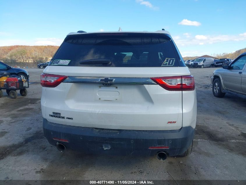 2021 Chevrolet Traverse Awd Rs VIN: 1GNEVJKW3MJ115326 Lot: 40771490