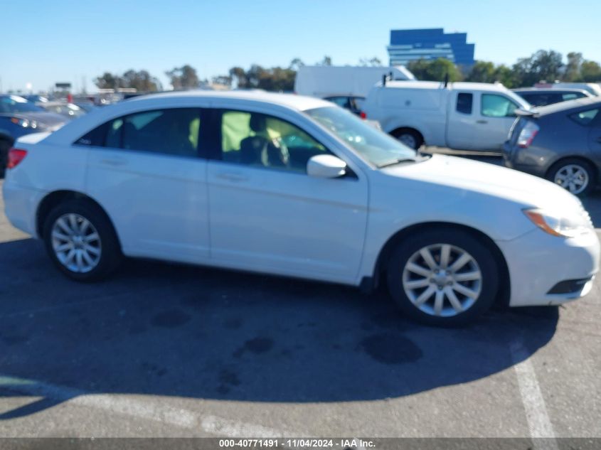 2012 Chrysler 200 Touring VIN: 1C3CCBBB9CN172599 Lot: 40771491