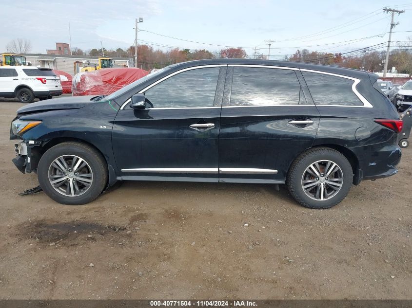 2019 Infiniti Qx60 Pure VIN: 5N1DL0MN0KC555302 Lot: 40771504