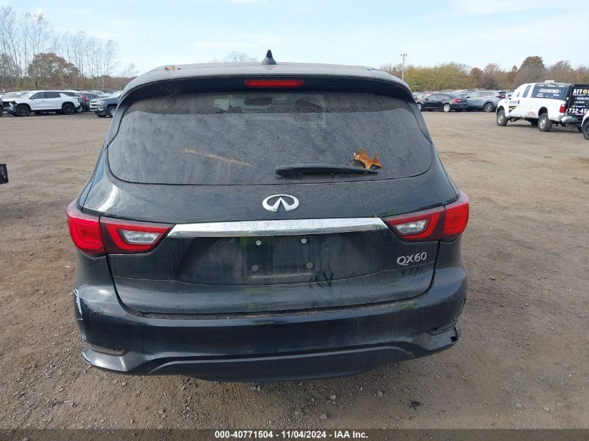 2019 Infiniti Qx60 Pure VIN: 5N1DL0MN0KC555302 Lot: 40771504