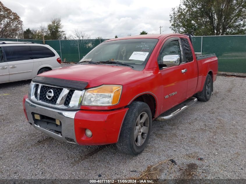 2008 Nissan Titan Xe VIN: 1N6BA06A98N314196 Lot: 40771512