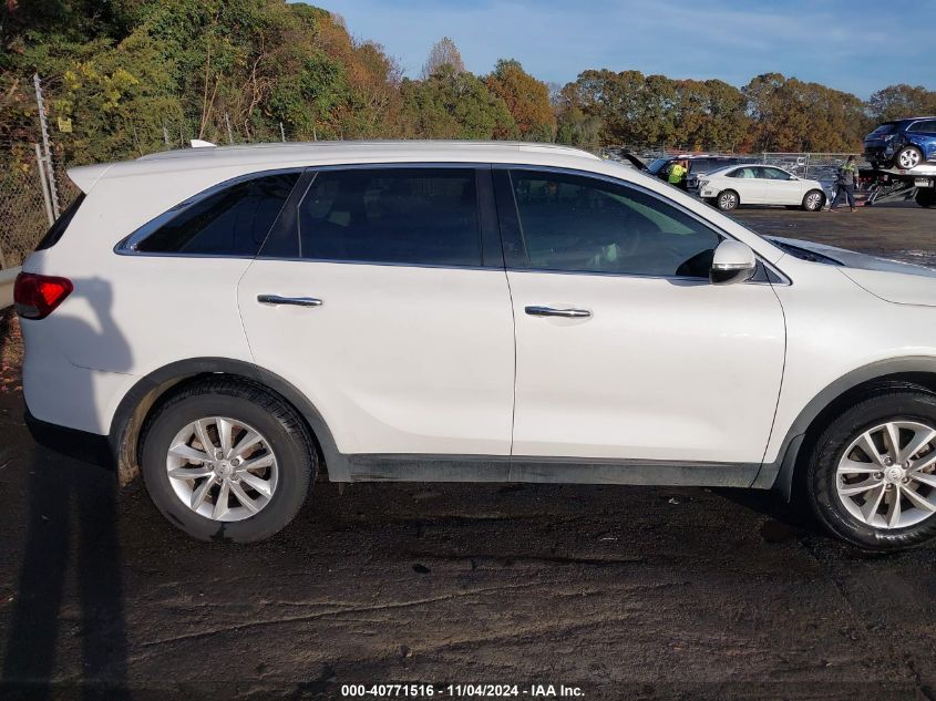 2018 Kia Sorento 2.4L Lx VIN: 5XYPG4A34JG401976 Lot: 40771516