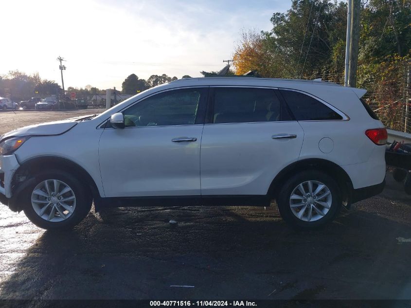 2018 Kia Sorento 2.4L Lx VIN: 5XYPG4A34JG401976 Lot: 40771516