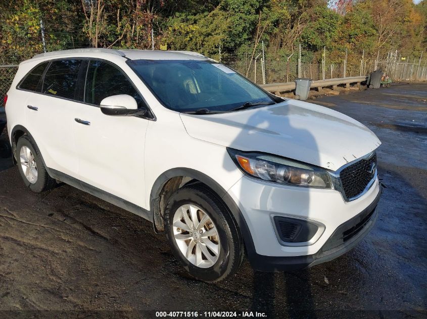 2018 KIA SORENTO 2.4L LX - 5XYPG4A34JG401976