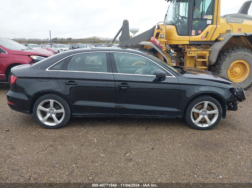 2015 Audi A3 2.0T Premium VIN: WAUBFGFF1F1116500 Lot: 40771540