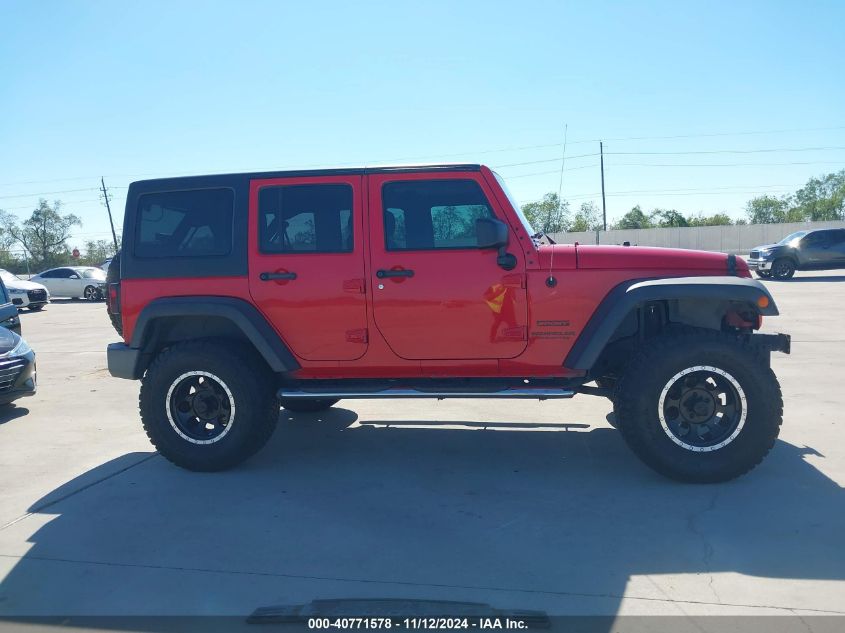 2016 Jeep Wrangler Unlimited Sport VIN: 1C4HJWDG6GL232850 Lot: 40771578