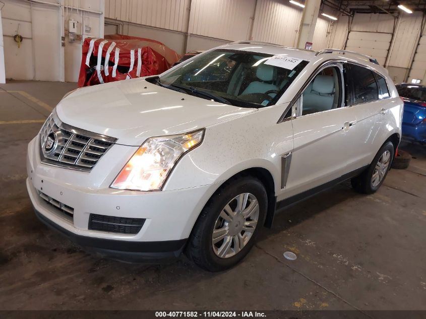 VIN 3GYFNEE38FS597101 2015 Cadillac SRX, Luxury Col... no.2