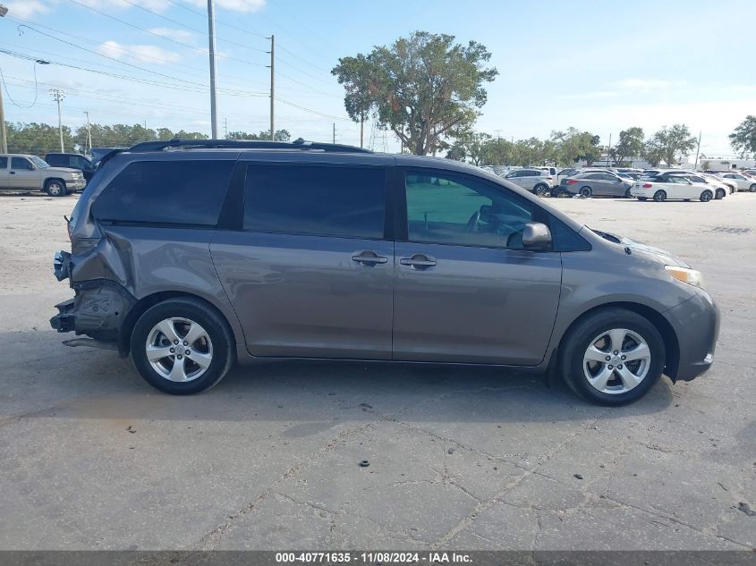 2014 Toyota Sienna Le V6 8 Passenger VIN: 5TDKK3DCXES432611 Lot: 40771635