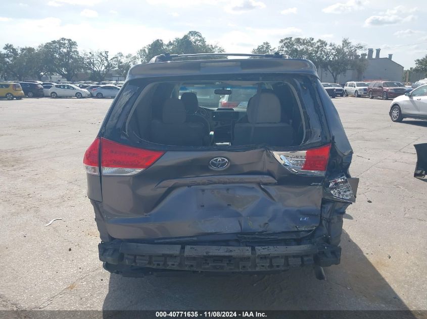 2014 Toyota Sienna Le V6 8 Passenger VIN: 5TDKK3DCXES432611 Lot: 40771635