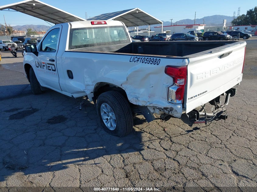 2020 CHEVROLET SILVERADO 1500 2WD  LONG BED WT - 3GCNWAEFXLG266603