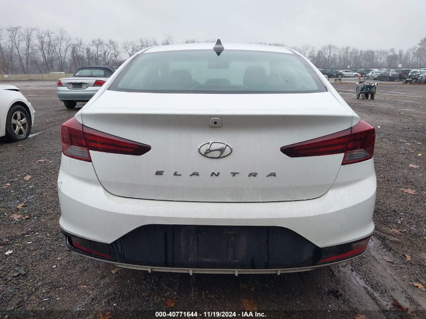 2020 Hyundai Elantra Sel VIN: 5NPD84LF0LH627242 Lot: 40771644