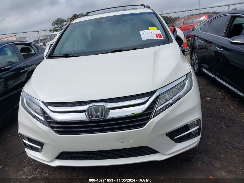 2018 Honda Odyssey Elite VIN: 5FNRL6H97JB039207 Lot: 40771653