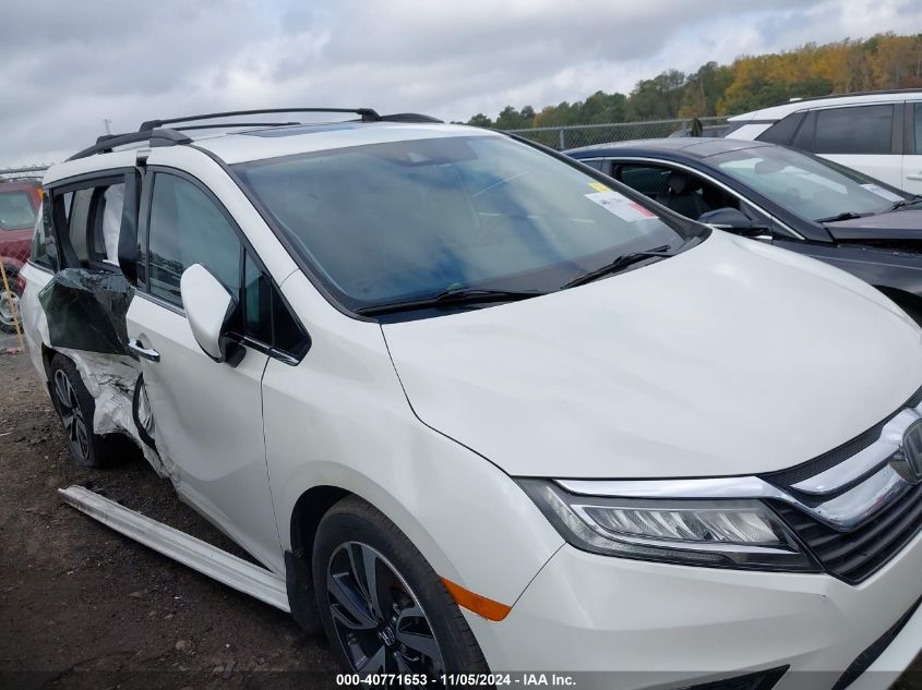 2018 Honda Odyssey Elite VIN: 5FNRL6H97JB039207 Lot: 40771653