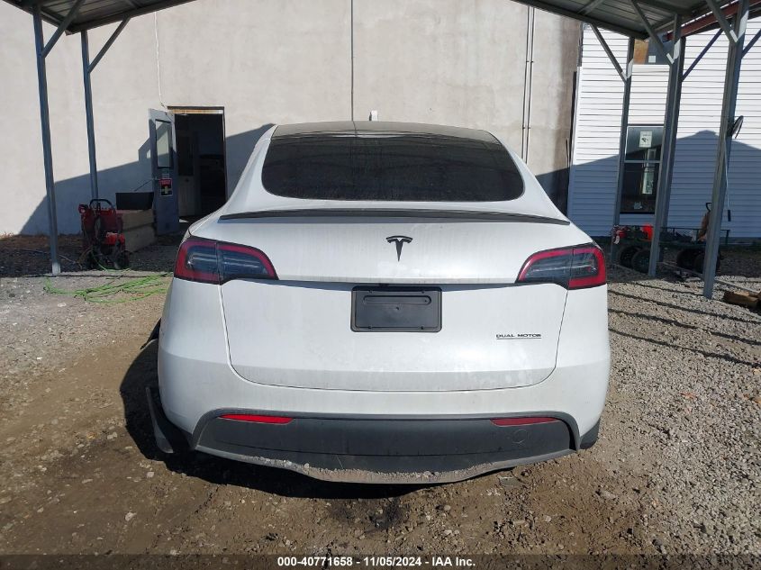 2024 Tesla Model Y Performance Dual Motor All-Wheel Drive VIN: 7SAYGDEF7RF036501 Lot: 40771658