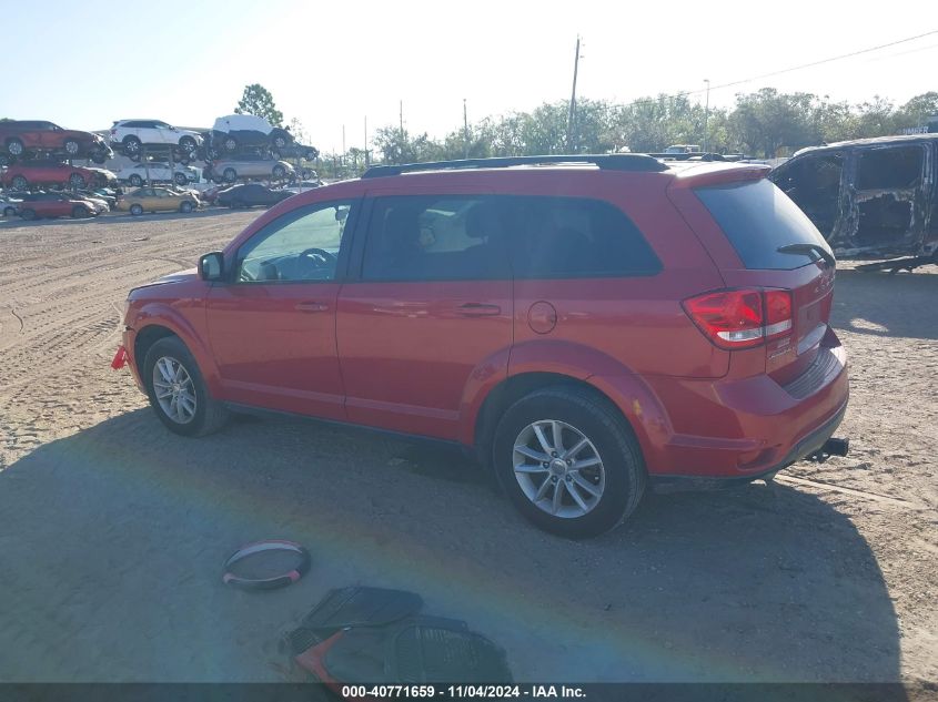 2016 Dodge Journey Sxt VIN: 3C4PDCBG2GT131152 Lot: 40771659