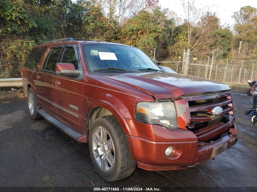 2007 Ford Expedition El Limited VIN: 1FMFK20547LA52697 Lot: 40771665