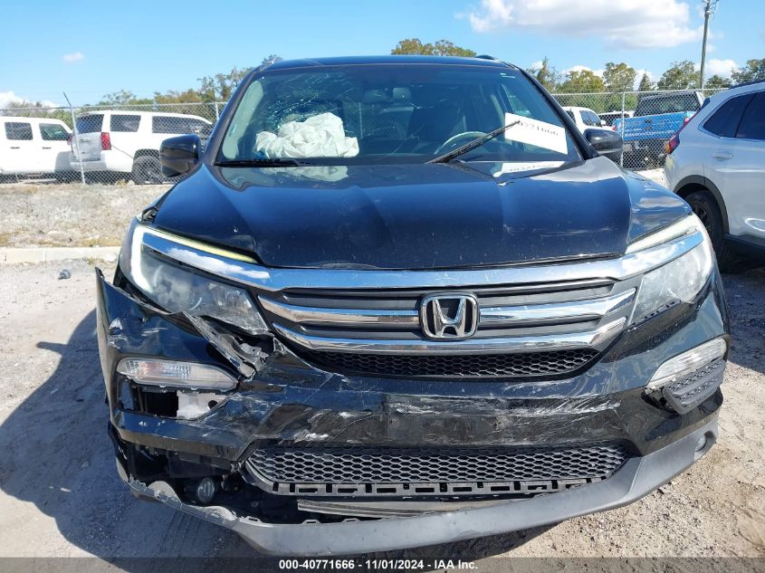 2018 Honda Pilot Ex-L VIN: 5FNYF5H53JB020812 Lot: 40771666