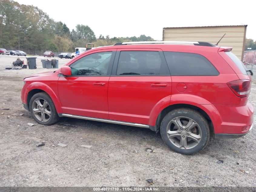 2017 Dodge Journey Crossroad Plus VIN: 3C4PDCGG0HT613869 Lot: 40771710