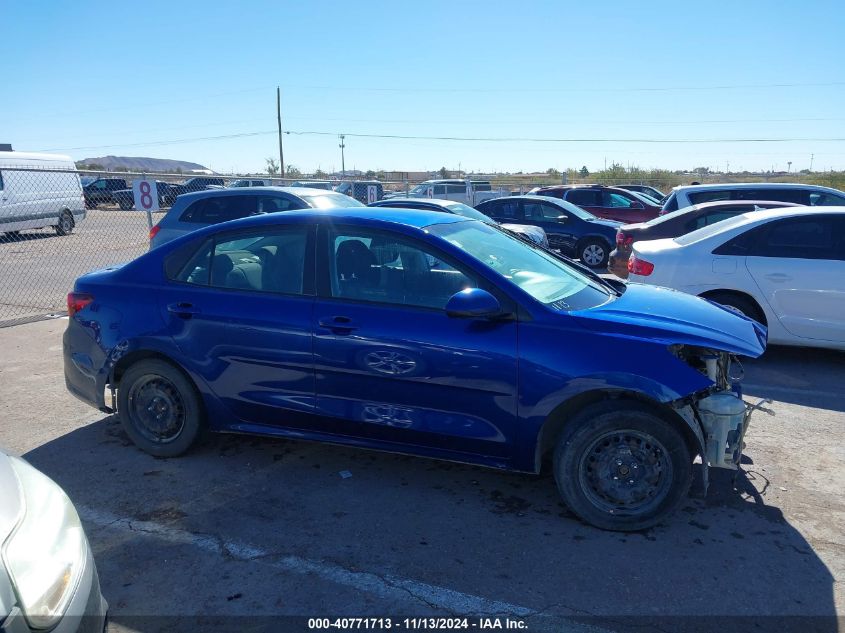 2020 Kia Rio S VIN: 3KPA24ADXLE354725 Lot: 40771713