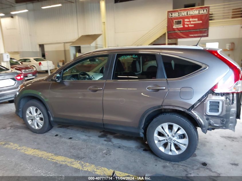 2013 Honda Cr-V Ex-L VIN: 5J6RM4H75DL051268 Lot: 40771714