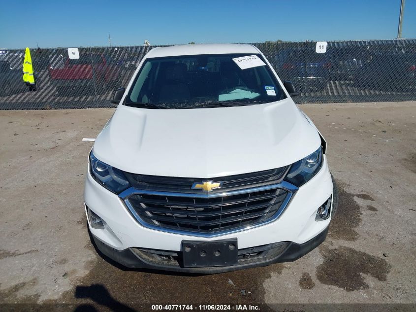 2019 Chevrolet Equinox Ls VIN: 3GNAXHEV8KS595248 Lot: 40771744