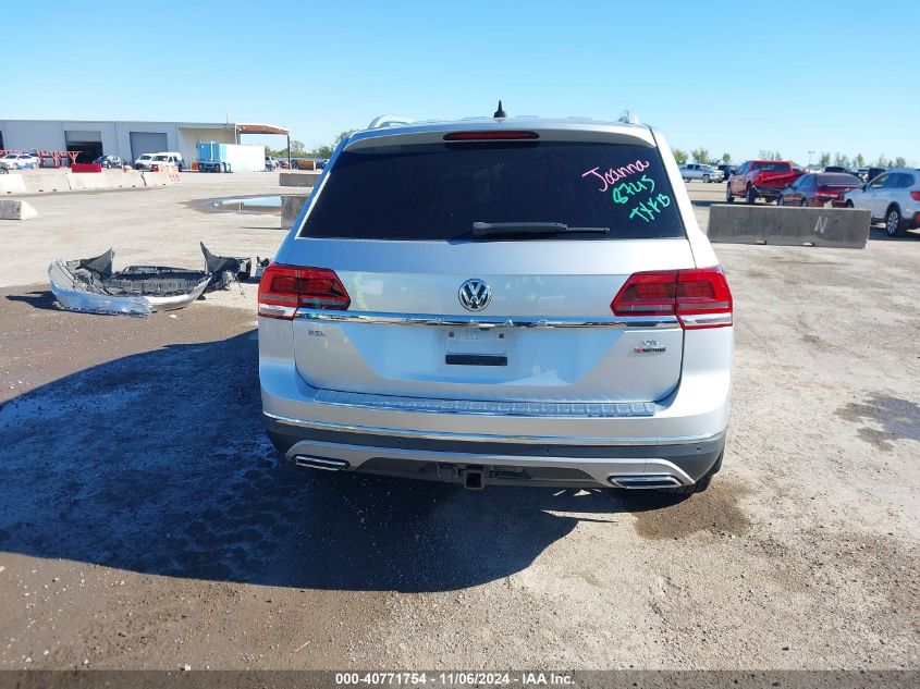 2018 Volkswagen Atlas 3.6L V6 Sel Premium VIN: 1V2NR2CA4JC580220 Lot: 40771754