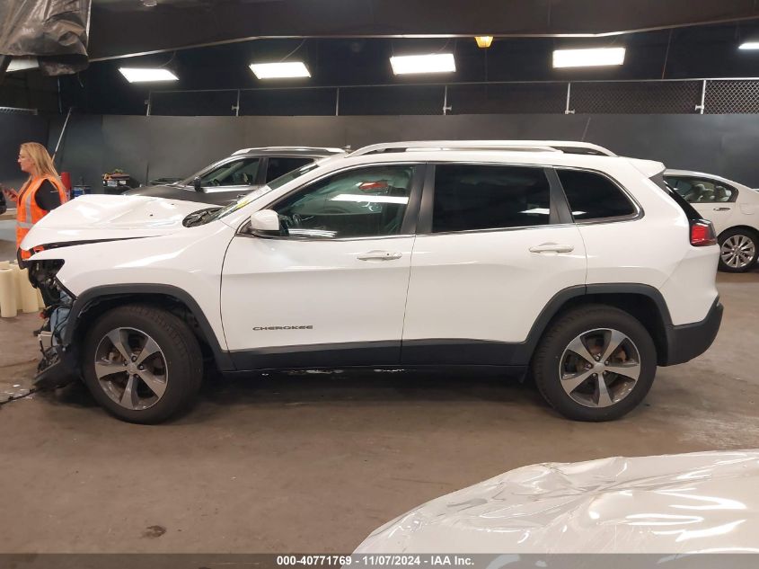 2019 Jeep Cherokee Limited 4X4 VIN: 1C4PJMDX1KD320823 Lot: 40771769