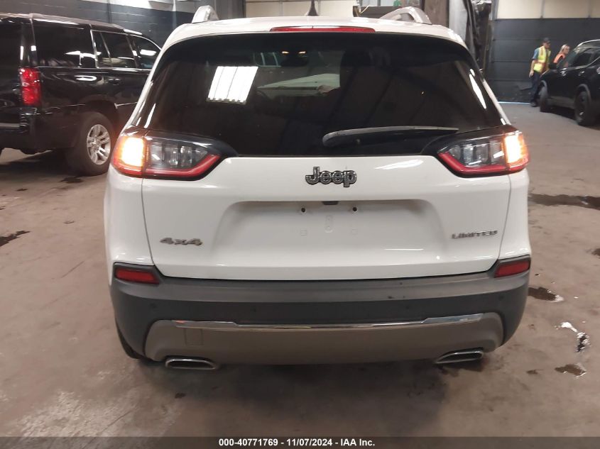 2019 Jeep Cherokee Limited 4X4 VIN: 1C4PJMDX1KD320823 Lot: 40771769