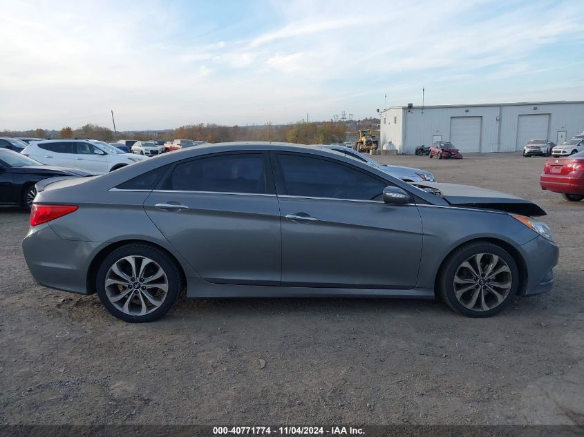 2014 HYUNDAI SONATA VIN: 5NPEC4AB9EH897799