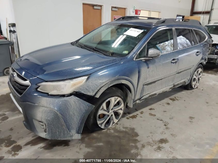 VIN 4S4BTGND3M3153654 2021 SUBARU OUTBACK no.2