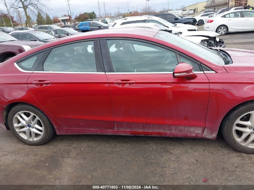 2016 FORD FUSION SE - 1FA6P0H77G5134014